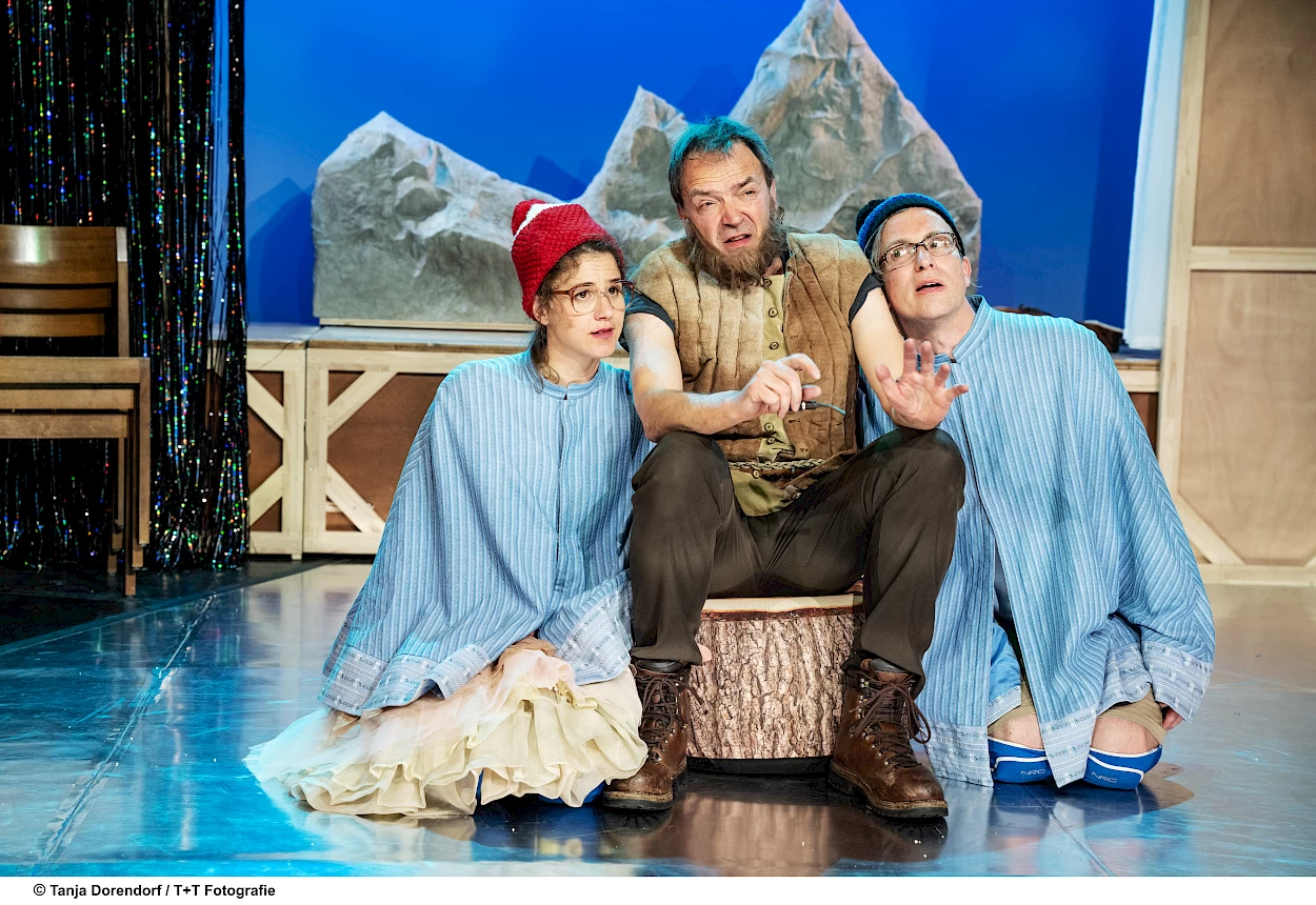 Scho no speziell, Theater Kanton Zürich, Axel Julius Fündeling, Mia Lüscher, Alexandre Pelichet  | Foto: T + T Fotografie, Tanja Dorendorf